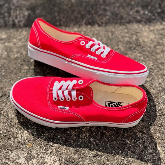 Vans Authentic Red Chilli Original Resmi (Navya / GMG)