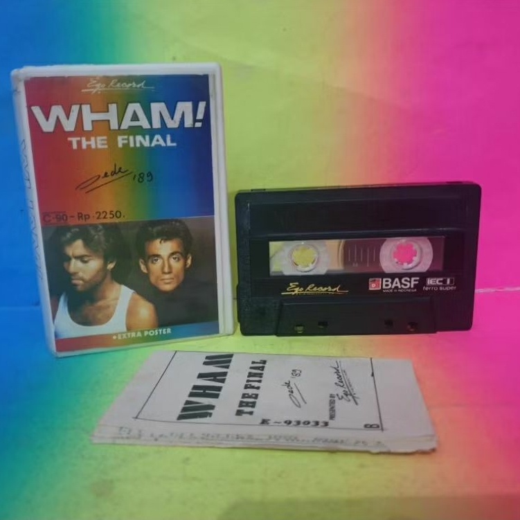 kaset WHAM the final BAGUS murah