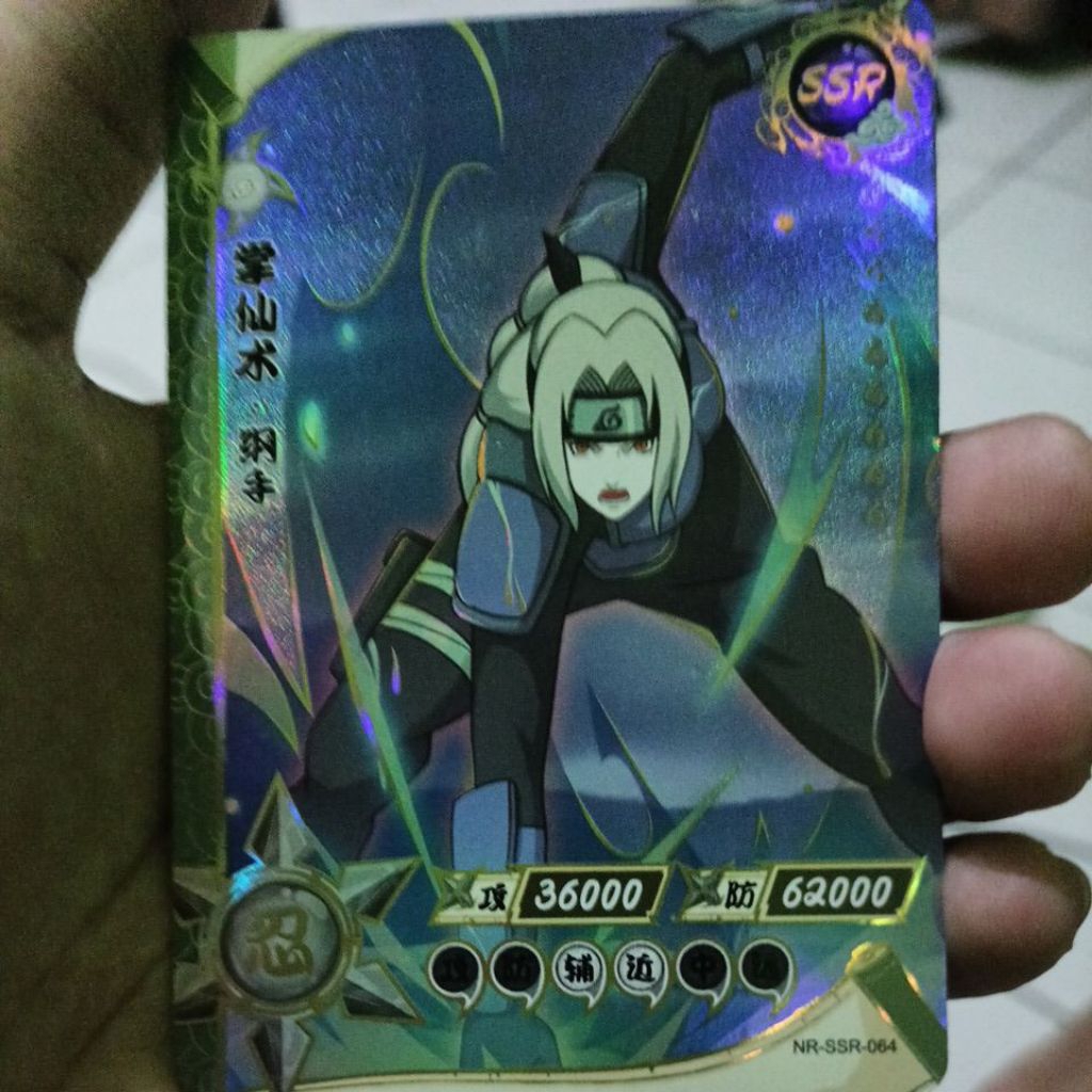 KARTU NARUTO SSR TSUNADE DARI KAYOU