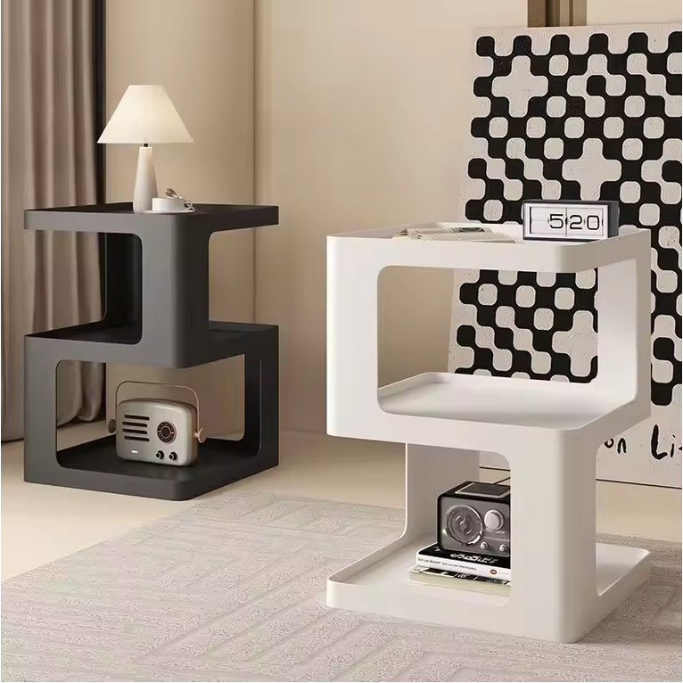 Meja Kecil Kamar Meja Samping Sofa Meja Ruang Tamu Minimalis / Meja Kopi Meja Plastik Portable