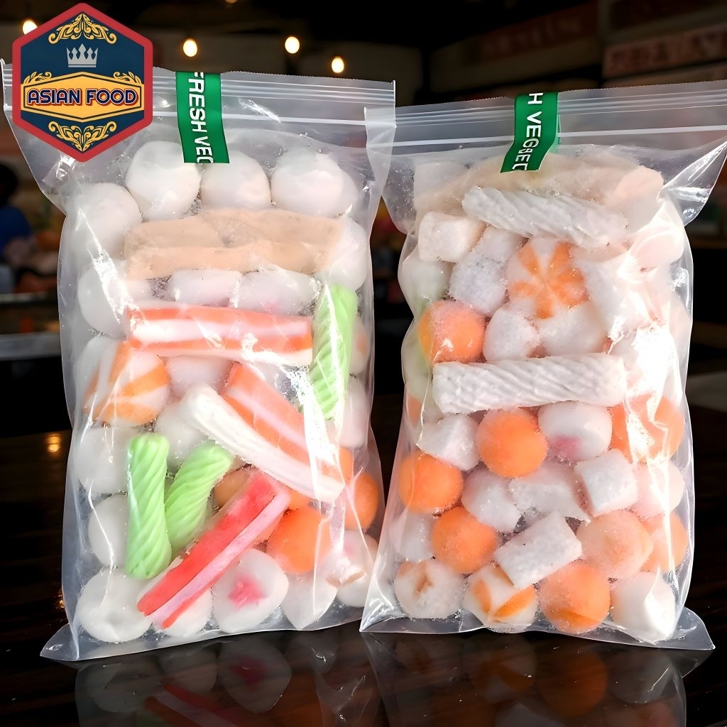 Frozen Food Suki Mix - Seafood Steamboat Hotpot Sosis Bakso Seblak