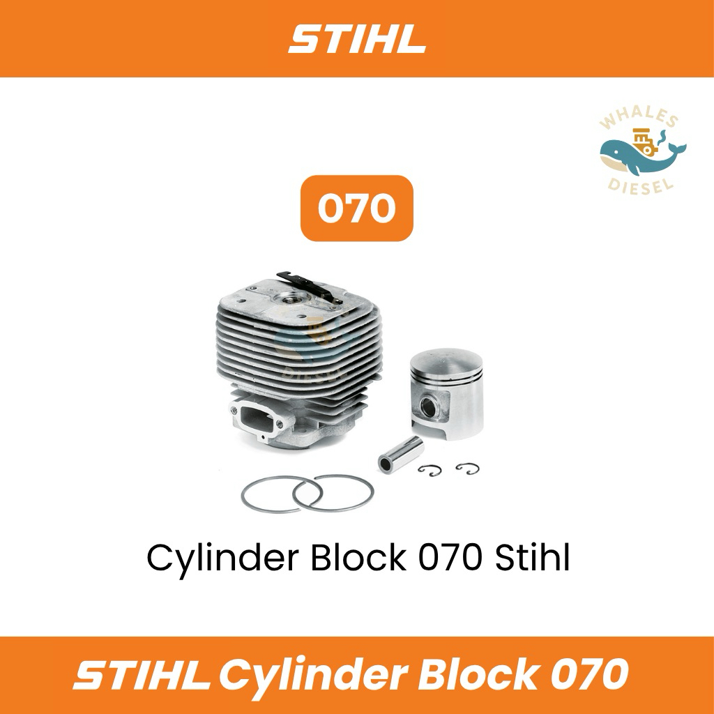 Cylinder Block/Blok STIHL Mahle 070 Foring/Bureng STIHL 070 ORIGINAL