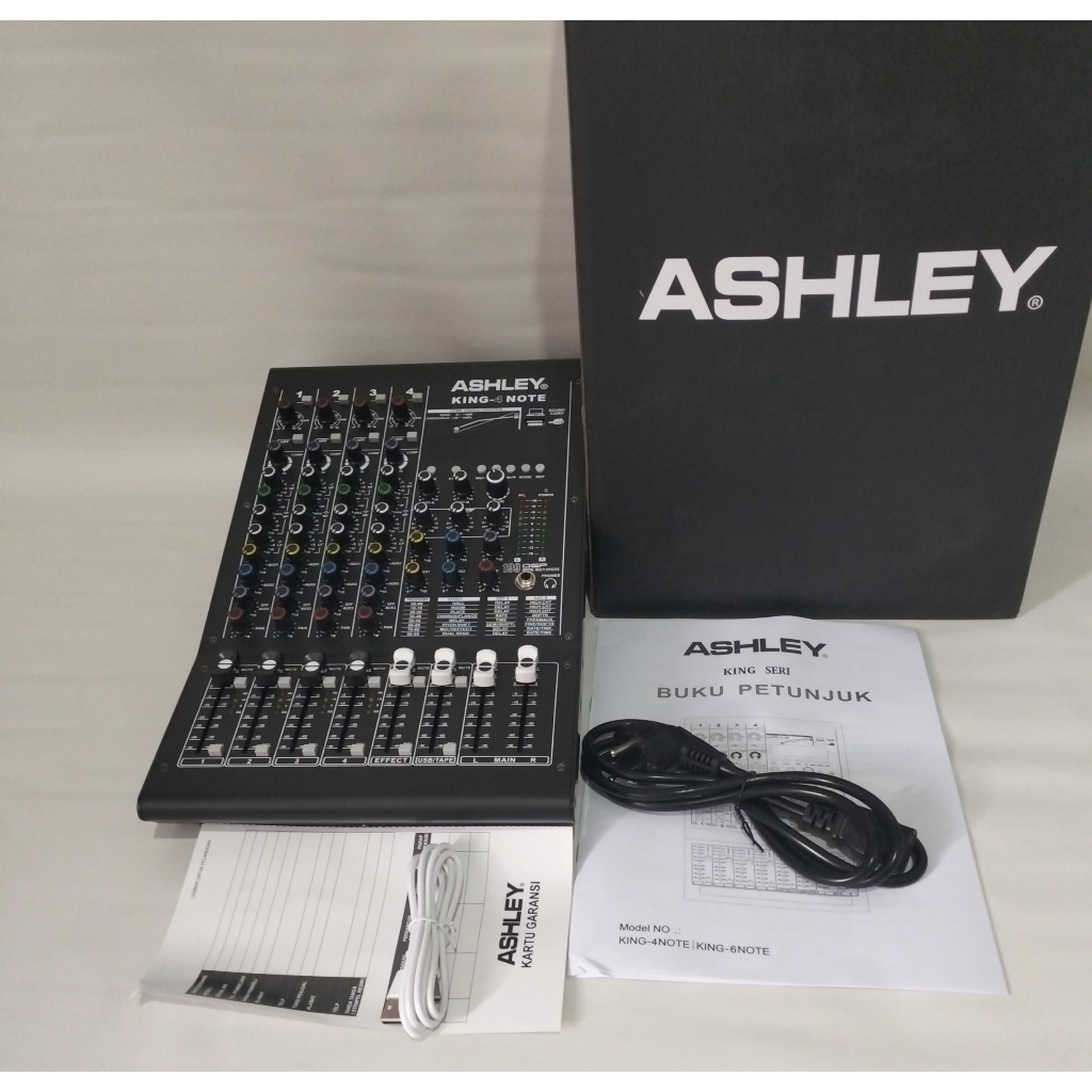 Mixer ASHLEY KING 4 NOTE COMPRESSOR / KING4 NOTE / KING NOTE 4 COMPRESS