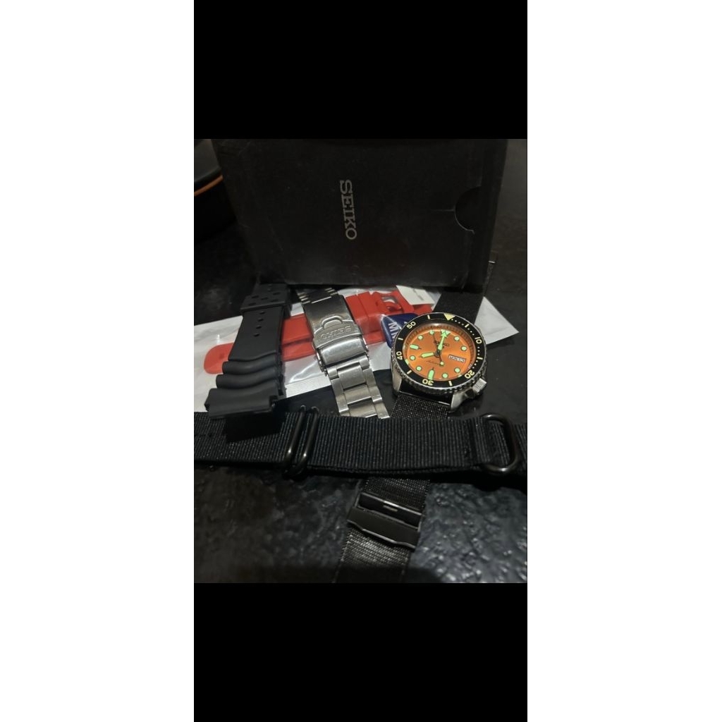 seiko srpd59k1 orange dial