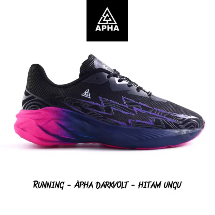 APHA - Sepatu Running Apha DarkVolt - Sepatu Lari