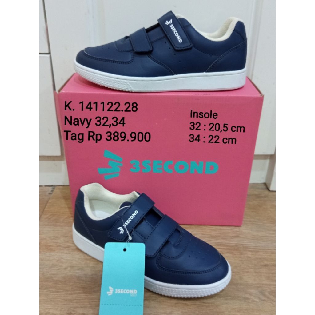 SEPATU 3second LOTTO LA GEAR ANAK WANITA ORIGINAL