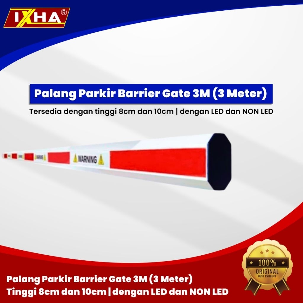 palang parkir barrier gate 3 meter