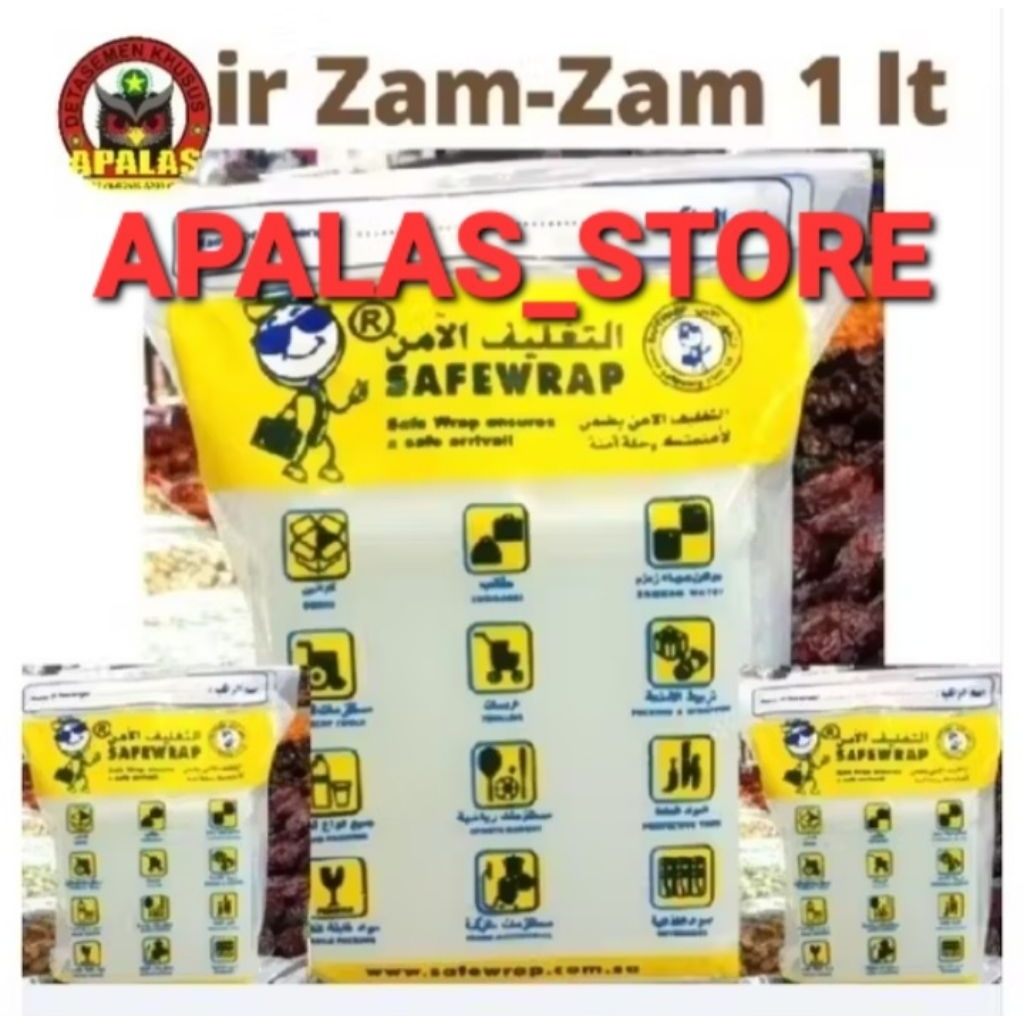 Air zam-zam 1 liter 100% asli air zam-zam original