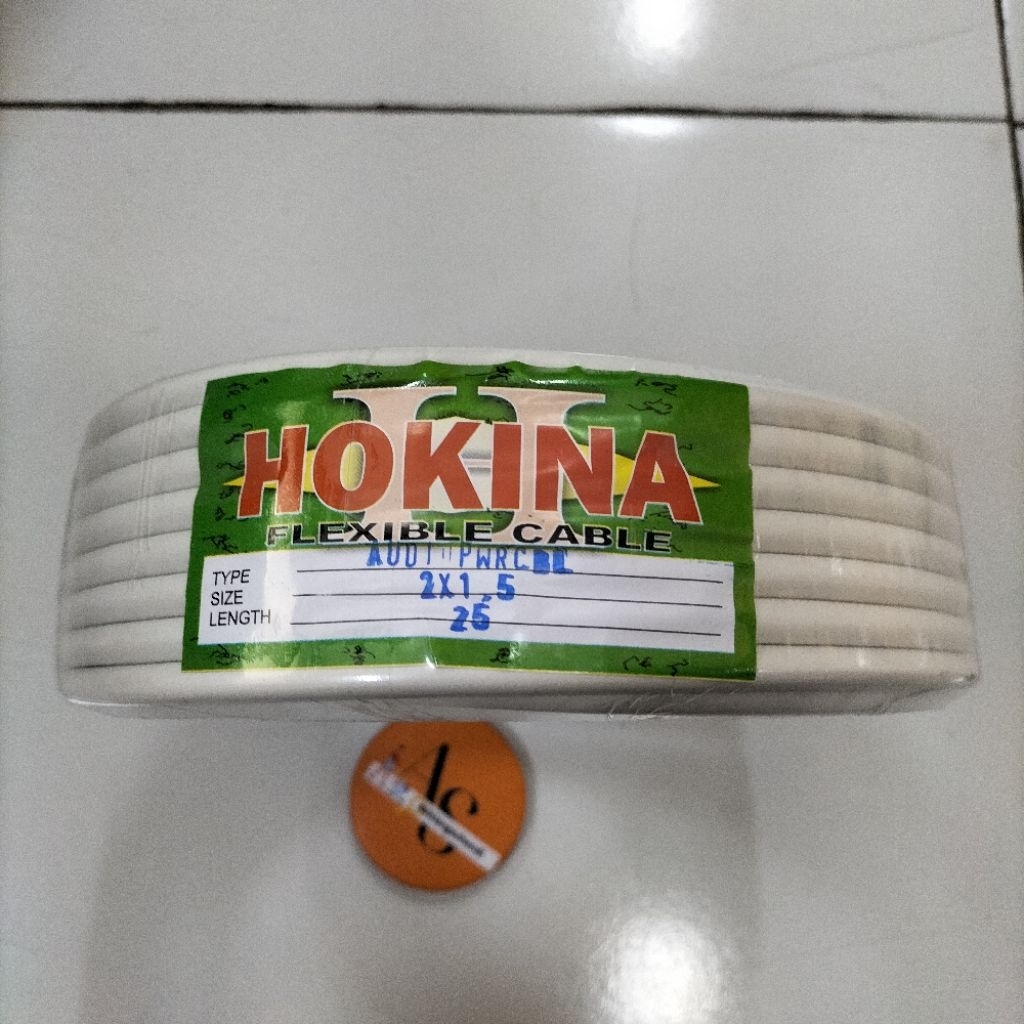 KABEL Kawat kecil 2 X 1.5 25M / FLEXIBLE CABLE / KABEL ISI 2 / 2X1.5 / KABEL KAWAT