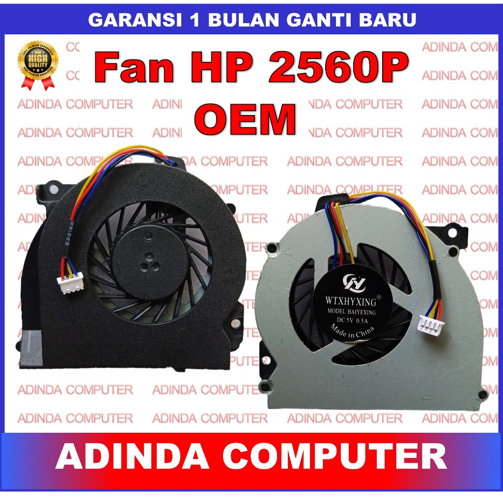 Fan HP Elitebook 2560P 2560 2570P 2570