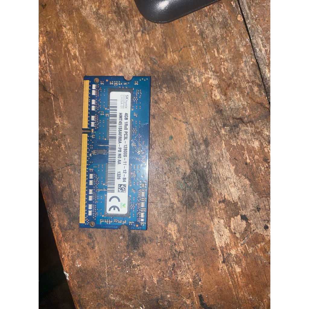 ram sodim ddr3L 4gb