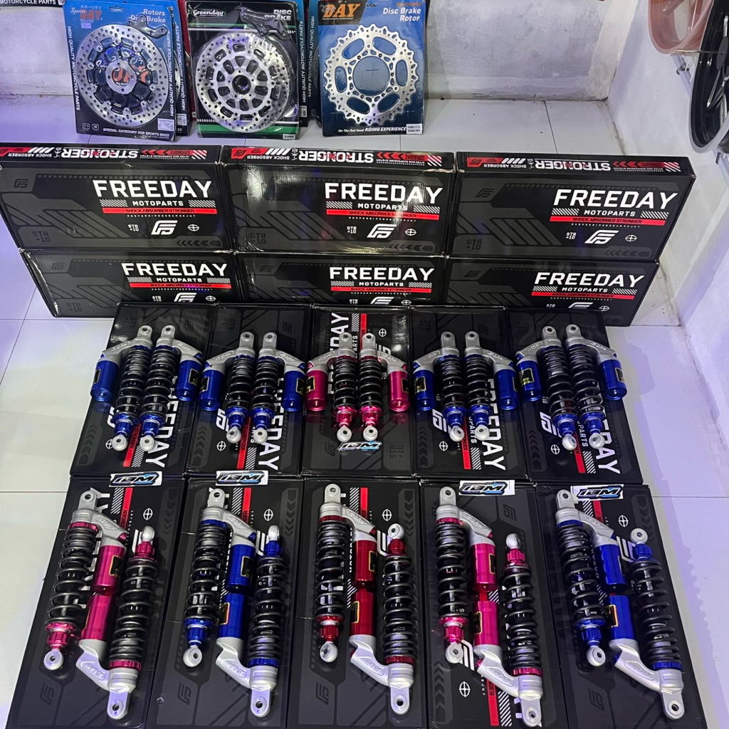 SHOCK SOK SKOK FREEDAY STRONGER TABUNG ATAS UKURAN 320MM 280MM,SOK SKOK SHOCK COPY RCB FDAY UK 28 32