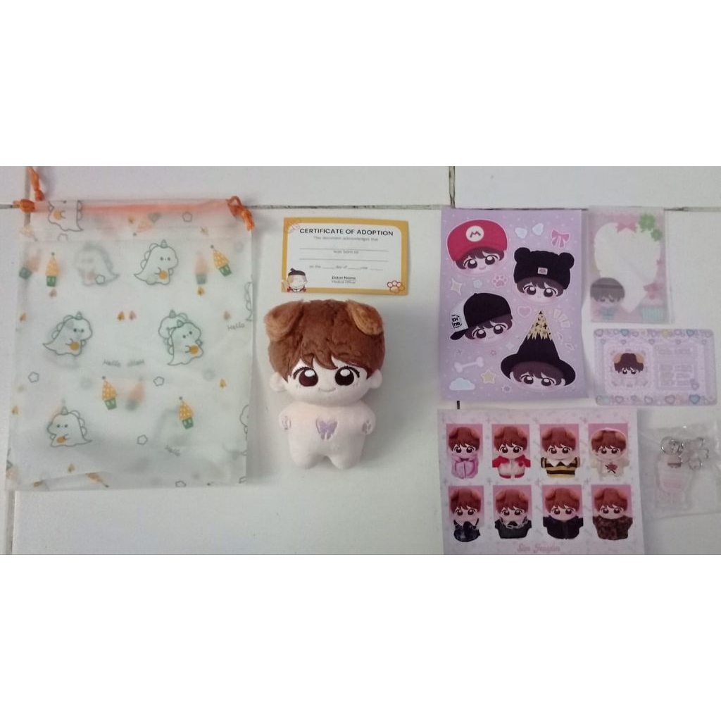 Doll 10cm EXO Baekhyun ‘sdoborali’ Seventeen Dino ‘songta’ Enhypen Jake ‘m yunmianmian’ 100% officia