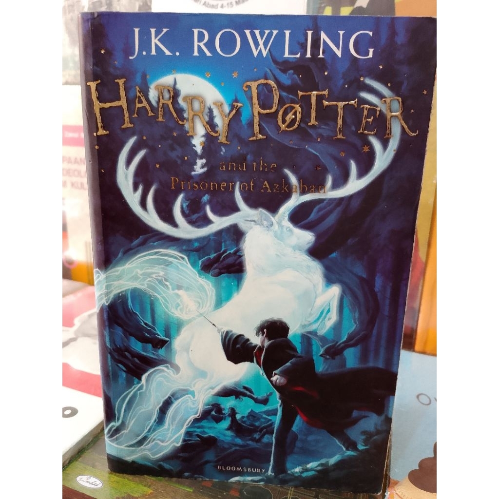 Novel Inggris Bekas Original - HARRY POTTER & THE PRISONER OF AZKABAN ( Jld 3 )