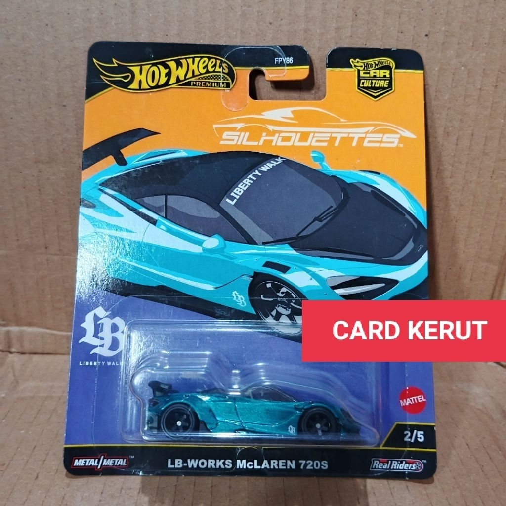 hotwheels lb works McLaren 720s silhouette