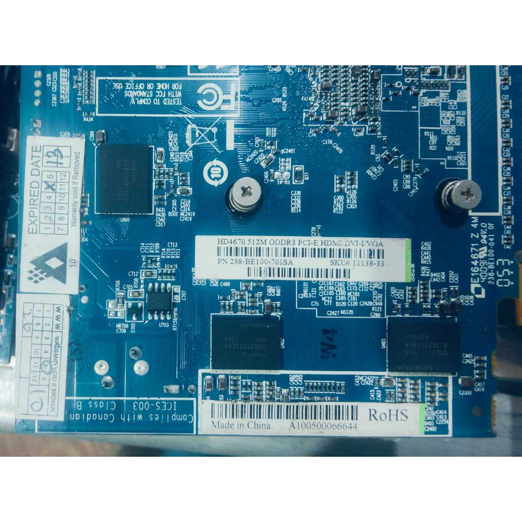 Vga Card Saphire HD4670 DDR3