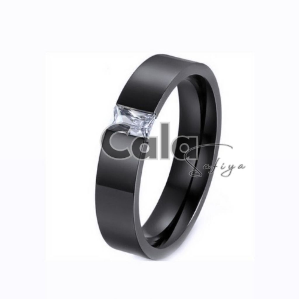 CINCIN MATA TITANIUM MFS ANTIKARAT HITAM EMAS SILVER GOLD BLACK MAN WOMAN ACCESSORIES [COD] Cincin T