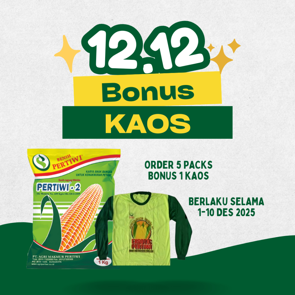 Benih Pertiwi - Benih Jagung Pertiwi 2 (1 Kg)