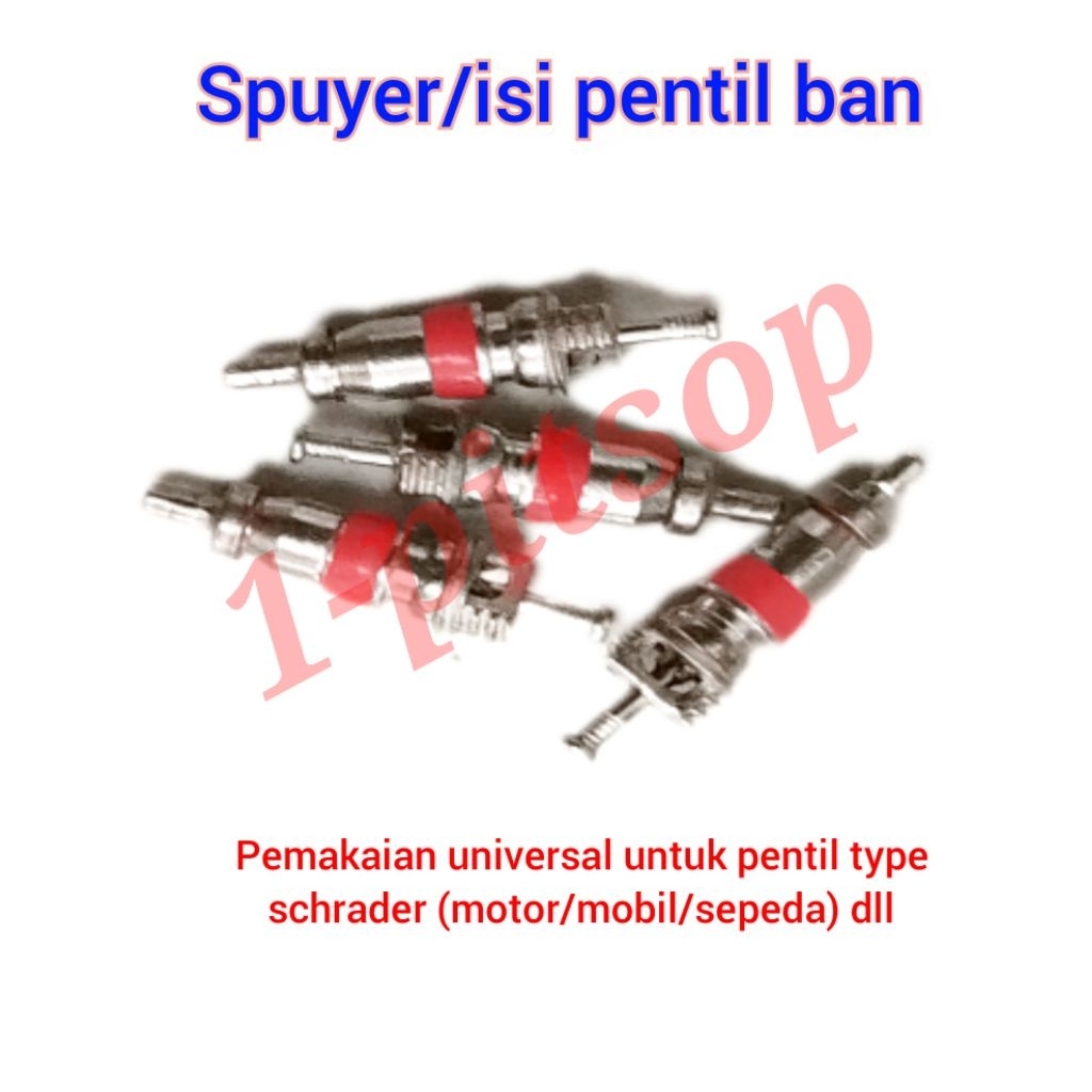 SPUYER/ISI PENTIL ban motor/mobil/sepeda pentil schrader