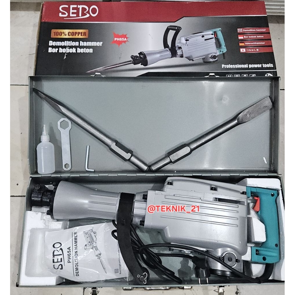 JACK HAMMER PH65 SEBO MESIN BOR JACK HAMMER PH65 BOR JACK HAMMER SEBO