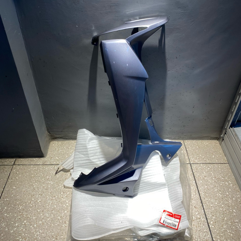 COVER SAYAP DALAM KIRI SUPRA X 125 BATMAN NEW SILVER SEBELAH KIRI SAJA ORIGINAL AHM 64450 KVL N00VSM