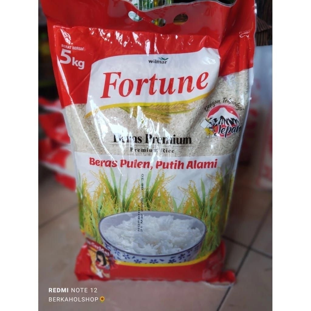 beras Fortune 5kg.
