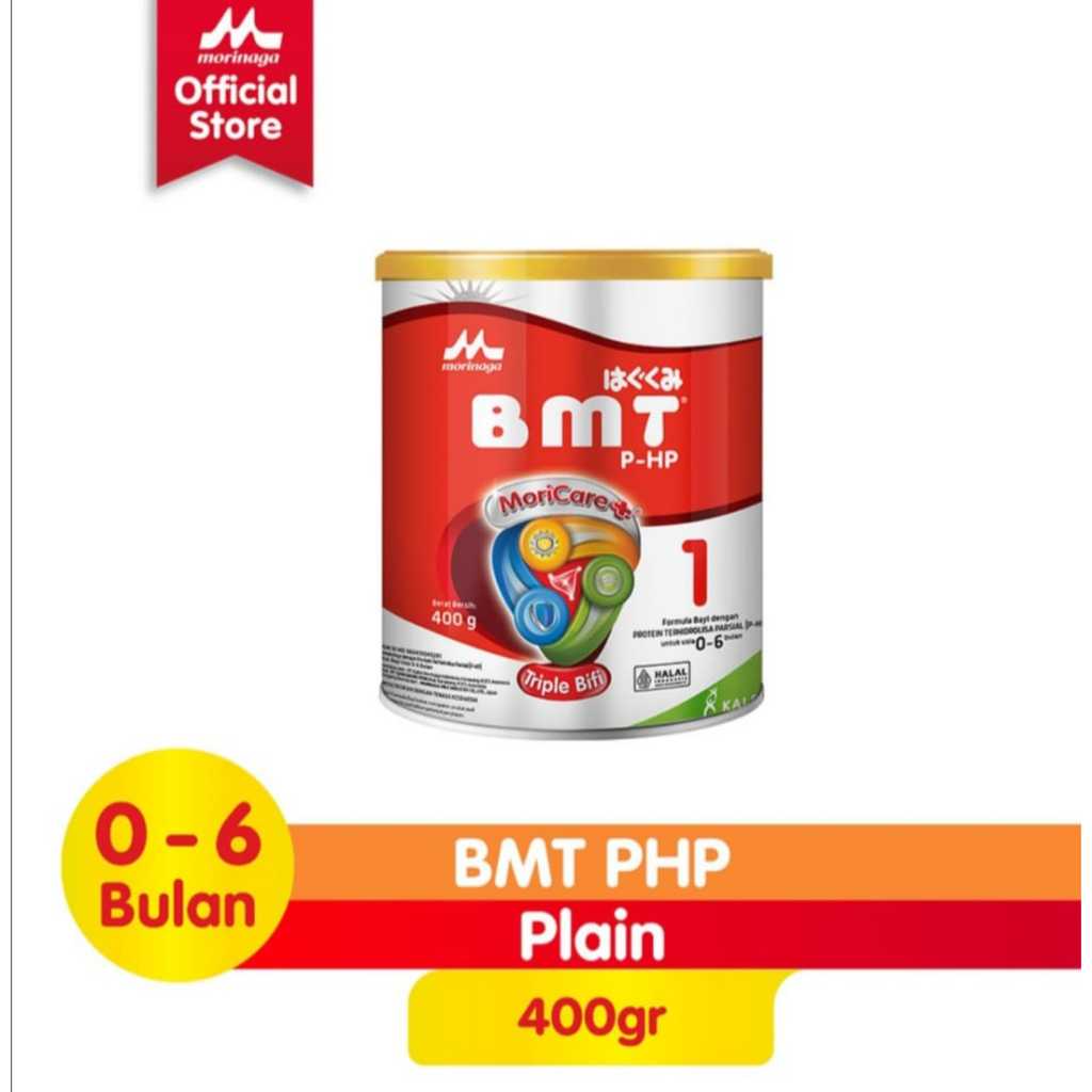 Morinaga BMT PHP formula bayi 0-6 bulan  400gr