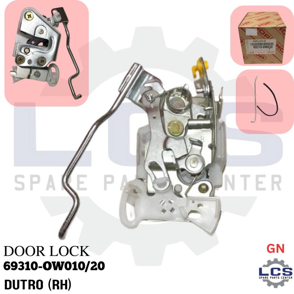 DOOR LOCK HINO DUTRO KANAN/KIRI