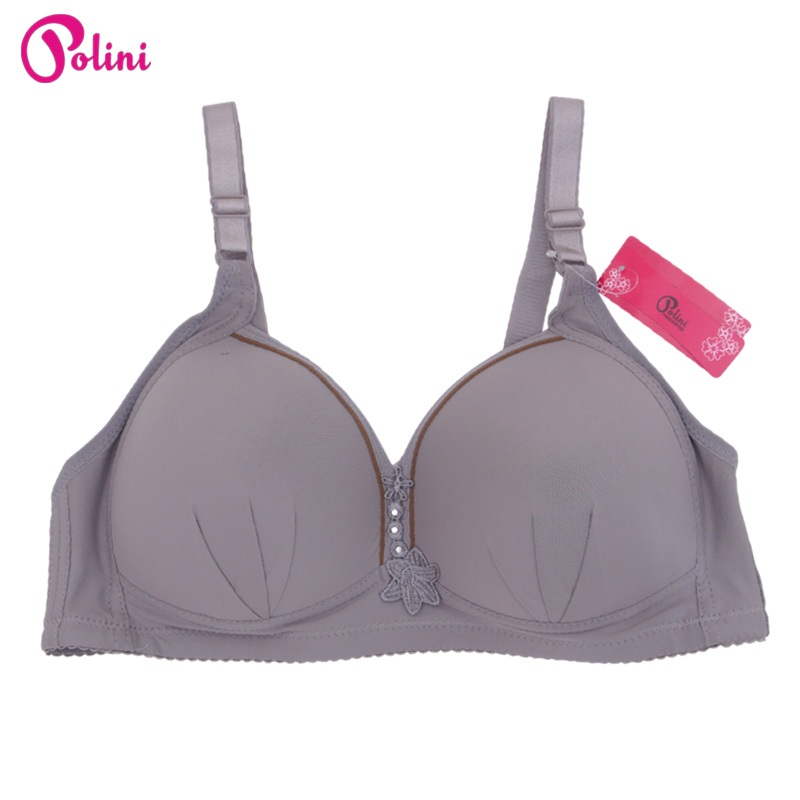 POLINI Bra Push Up Wanita Tanpa Kawat Cup Jumbo Bh Polini Best Quality 615
