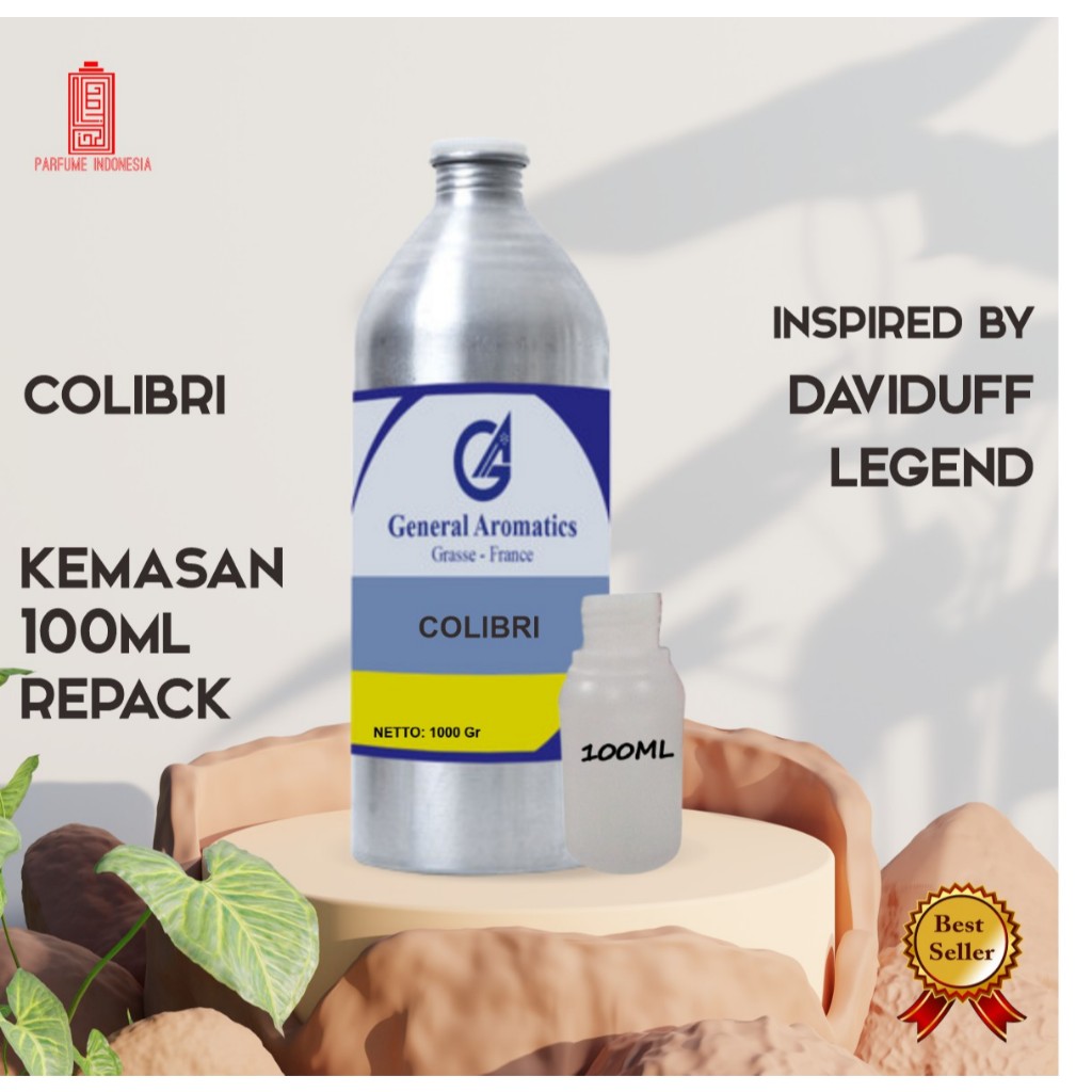bibit parfum murni COLIBRI GENERAL AROMATICS 100ML