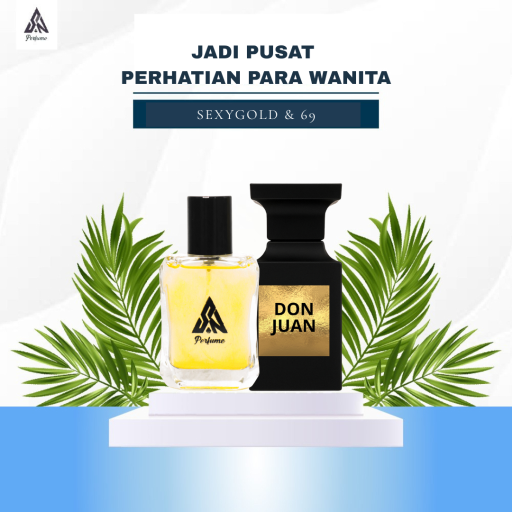 SN Exclusive Deal Sexygold and Donjuan Perfume 30ml | Parfum Pria Best Seller Tahan Lama