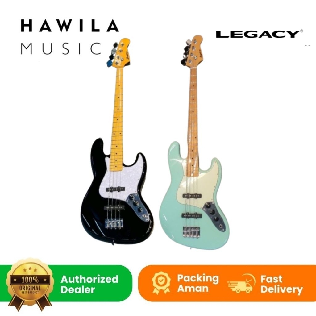 Guitar Bass Elektrik Legacy BJ100 SGR BJ 100 SGR Legacy Guitar