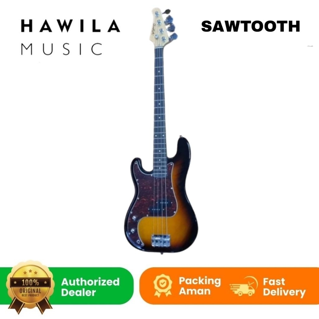 Guitar Bass Elektrik Gitar Sawtooth ST PB LH VBT Lefthanded Gitar Kidal