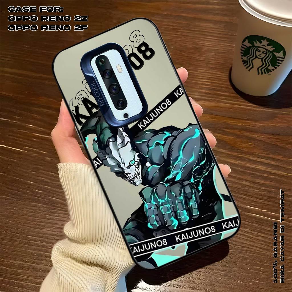 Case OPPO RENO 2Z - RENO 2F - Casing Tecno Premium Matte Hard Casing - Case IMD - Case Hologram Moti