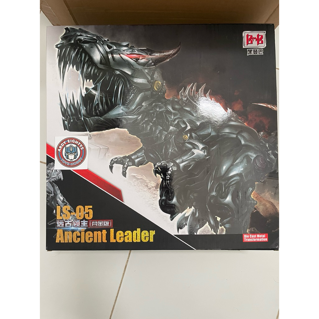 BMB Black Mamba LS-05 Transformers Grimlock Movie Age Of Extinction Mainan Kolektor Bekas