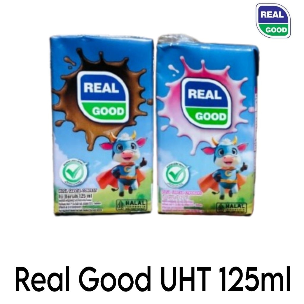 Real Good susu UHT 125ml satuan