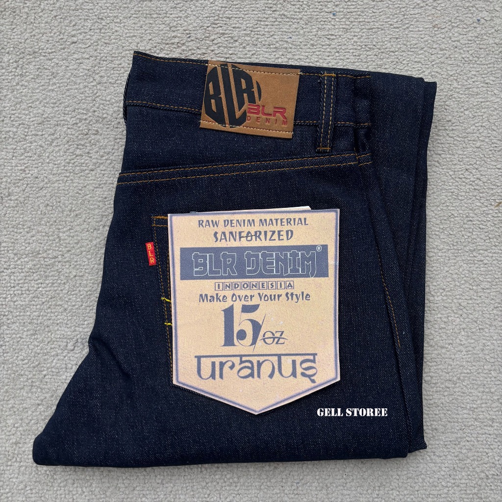 BLR DENIM - Celana Denim Pria Selvedge 15oz Sanforized Original Art Uranus