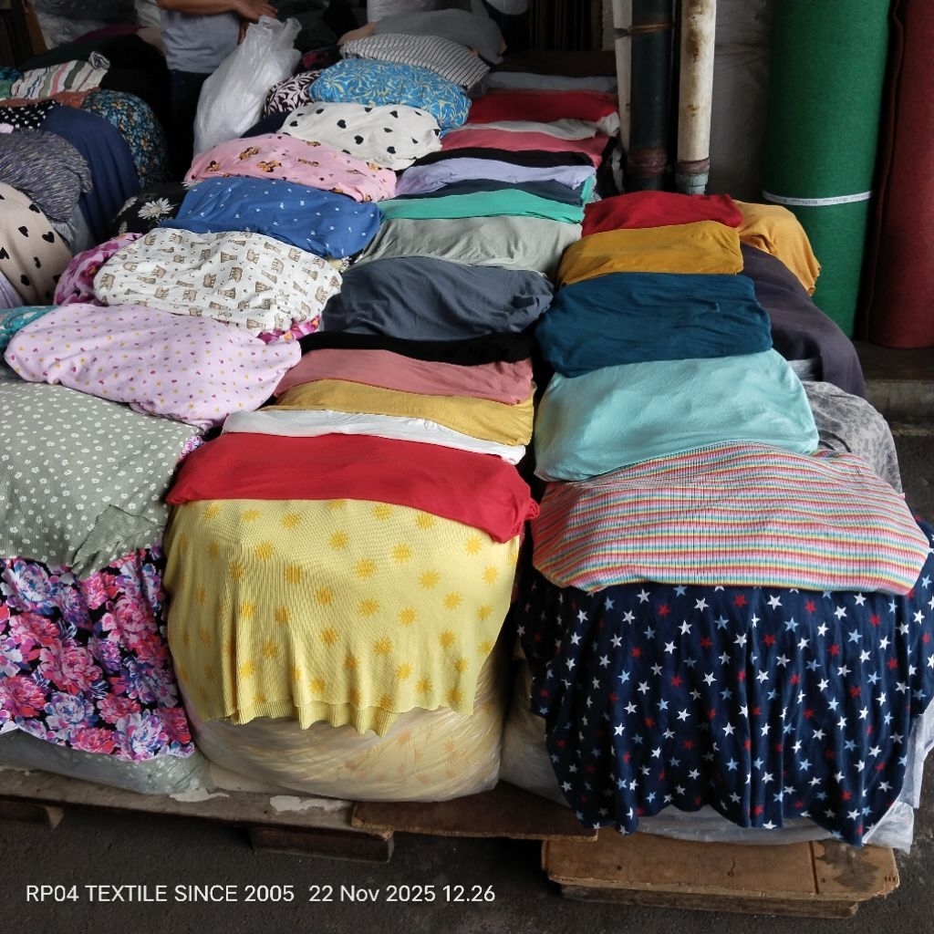 HARGA/0,5 M  SPANDEK RAYON KAOS - RAYON POLOS PREMIUM - RAYON SPANDEK PREMIUM - KAIN BLUS KAIN DRESS