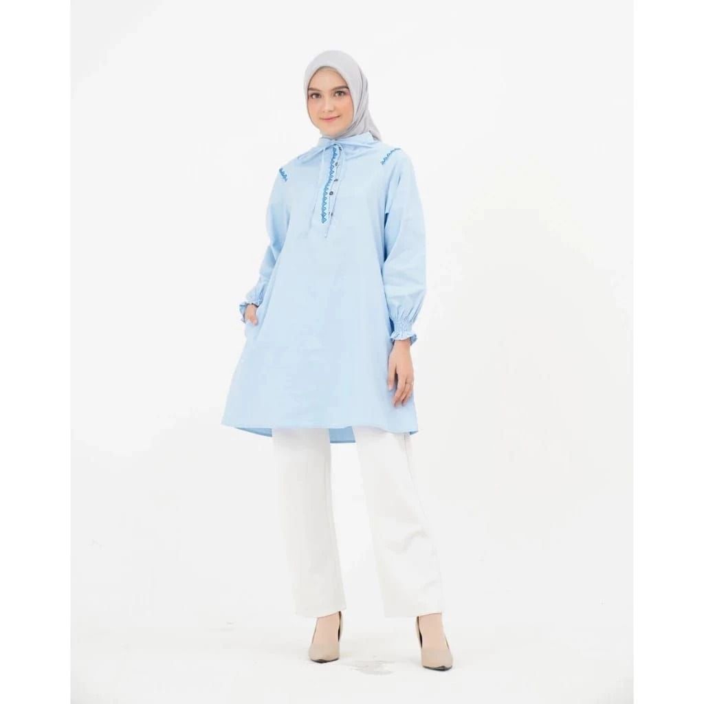ZOYA - MALICA MIDI DRESS - ATASAN WANITA - TUNIK