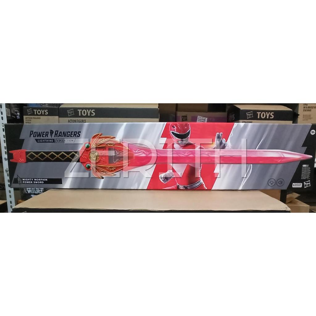 Hasbro Power Rangers Lightning Mighty Morphin Red Ranger Sword