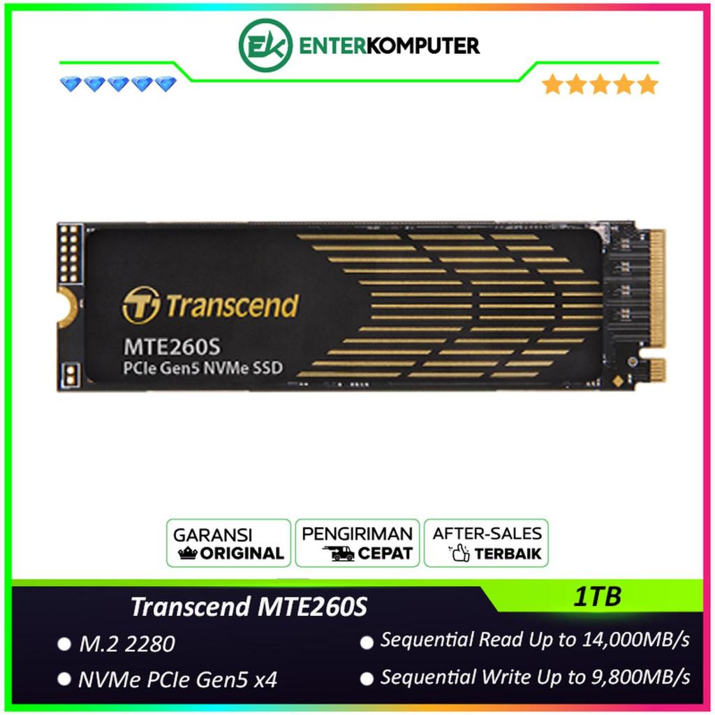 Transcend MTE260S 1TB M.2 2280 NVMe PCIe Gen5 x4 / SSD 1TB