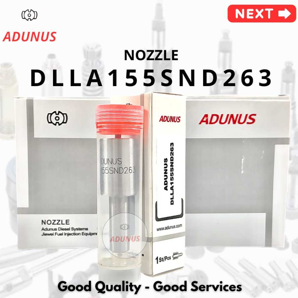 DLLA155SND263 - SND263 Nozzle ADUNUS - Nosel - Nosell Injector For HINO H07D Engine