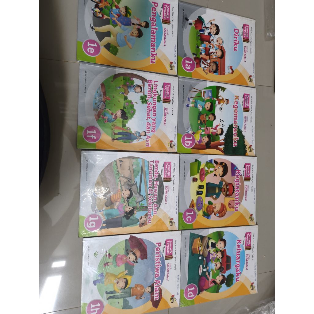 TEMATIK TERPADU edisi Revisi Erlangga kelas 1