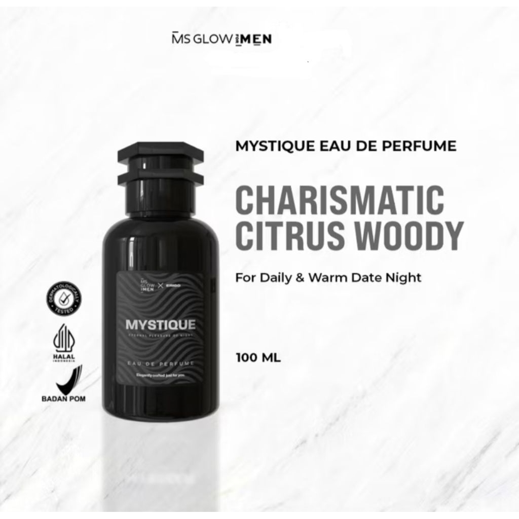 MS Glow For Men X Erigo Mystique Eau De Parfum 100ml