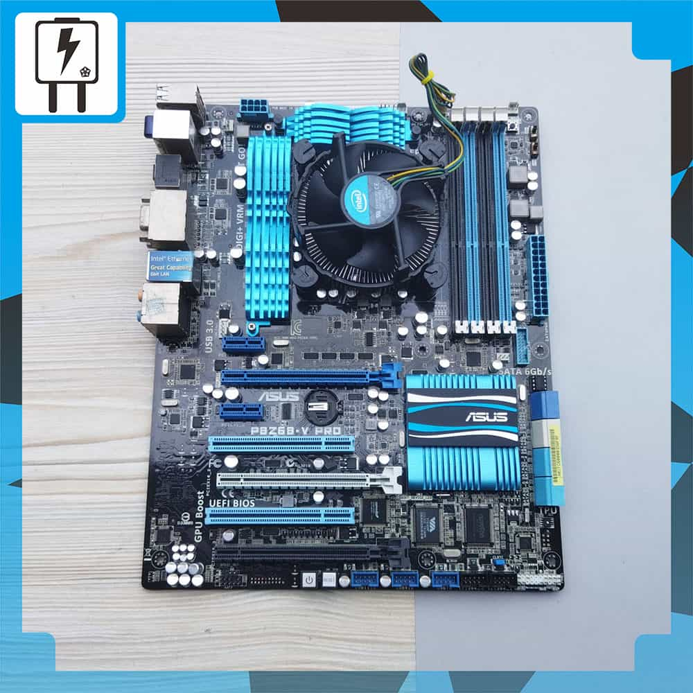 Paket Mainboard Asus Z68 Core i5 Mobo P8Z68-V Motherboard LGA 1155