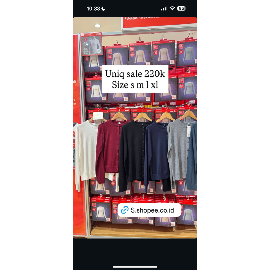 cardigan uniqlo sale