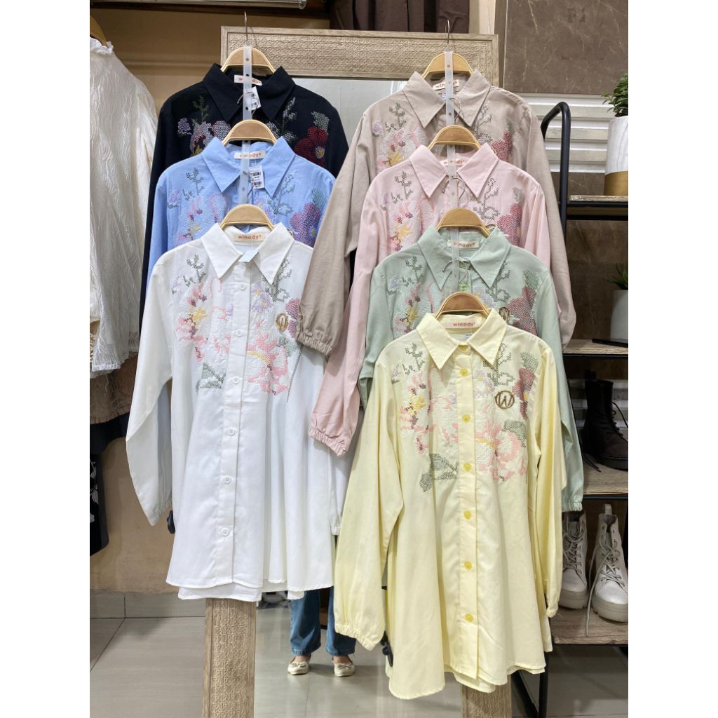 ATASAN WANITA WINODY motif