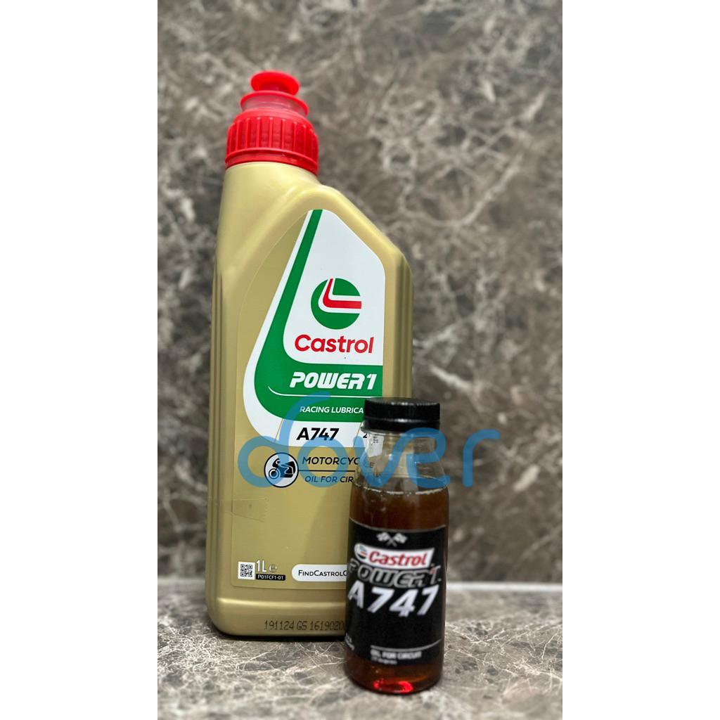 CASTROL A747 ORIGINAL ECER / TESTER. OLI SAMPING CASTROL A747 UKURAN TESTER / ECER 100ML
