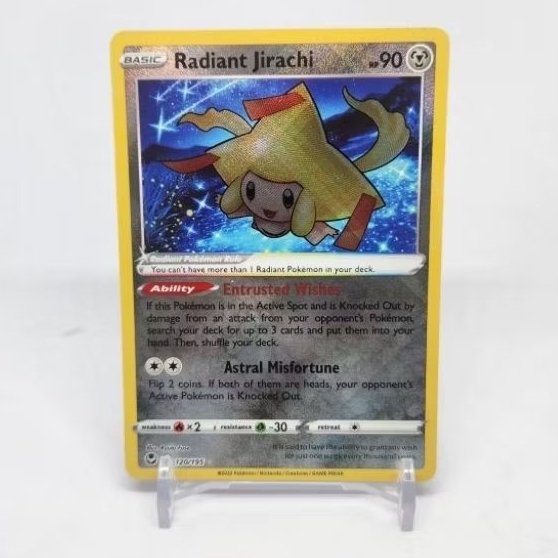 Radiant Jirachi 120/195 Silver Tempest Pokemon TCG English