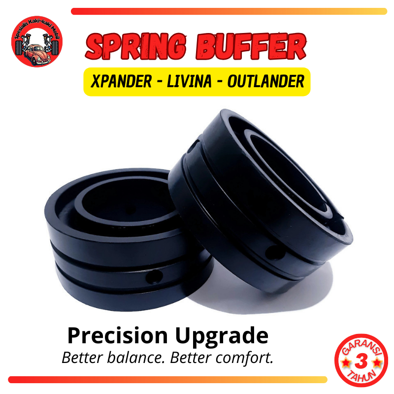 Spring Buffer Karet Sport Damper Dumper Shock Per Mobil Xpander Livina Outlander Depan / Belakang